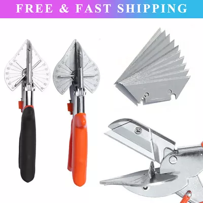 £16.32 • Buy 45° - 135° Multi Angle Pipe Scissor Wire Trunking PVC Mitre Trim Cutter Tool LT