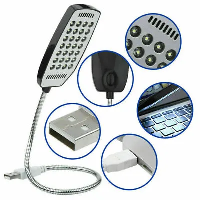 $5.99 • Buy Bright Flexible Mini 28LEDS USB Light Computer Lamp Laptop PC Desk Reading