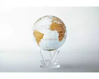 Mova Globe White And Gold Globe 4.5 Inch • $198