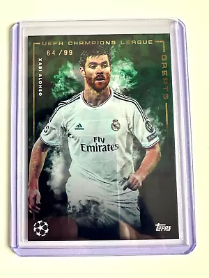 Xabi Alonso Green Parallel 64 /99 | 2022 Topps Jose Mourinho Platinum UEFA NM • $28.42