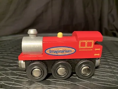 Imaginarium Wooden Railway Red Steam Engine • $12.25