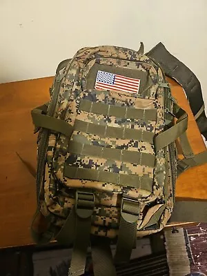 Condor 126 Tactical Assault Backpack MultiCam: Jungle Camo • $12
