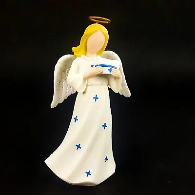 Faithful Guardians Nurse's Angel W Glitter Wings Cap Medical Figurine #130365 • £18.81