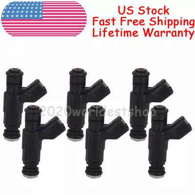 6pcs Fuel Injectors For Dodge Chrysler Sebring 2.7L 3.5L V6 0280158028 842-12356 • $34.49