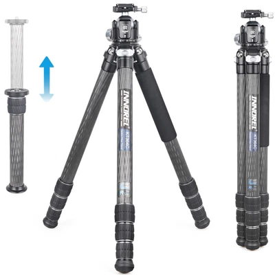KT364C Professional Carbon Fiber Tripod For DSLR Camera Heavy Duty Camera Stand • $305.91