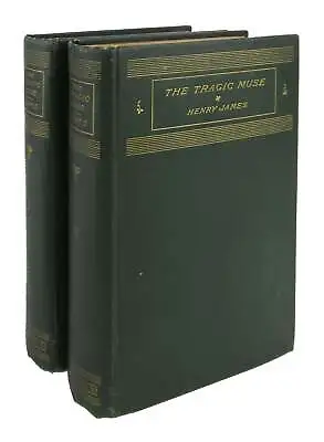 Henry James / The Tragic Muse (Two Volumes) / First Edition 1890 • $250