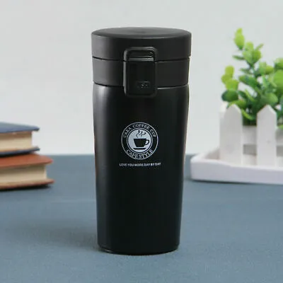 £8.89 • Buy Insulated Travel Coffee Mug Thermos Cup Thermal Stainless Steel Flask Vacuum 380