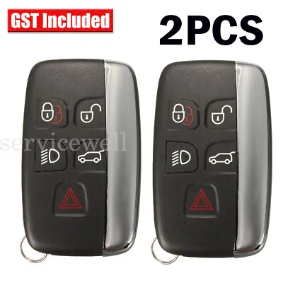 2PCS 5 Button Remote Key Case Shell For Land Rover Range Rover Discovery Sport • $15.20