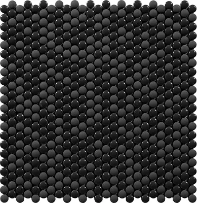 Mosaic Tiles - DOTS BLACK (282X285MM) SPAIN MADE • $35