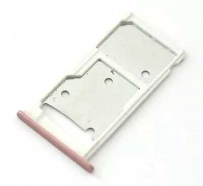 Oem Movistar Huawei Y7 Trt-lx3 Replacement Pink Micro Sd Sim Card Holder Tray • $14.98