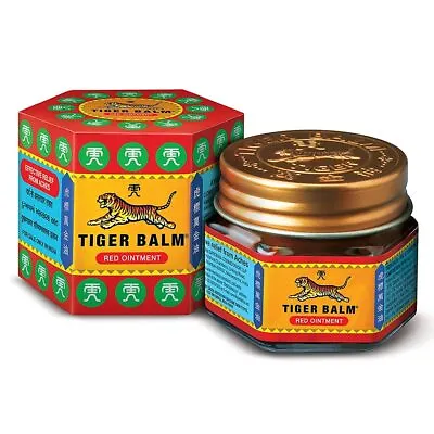 2 X 21ml Tiger Balm Red Ointment With Free Shipping Worldwide (ORIGINAL) • $14.29