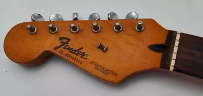 1995 Fender MIM Standard Stratocaster LEFTY Left Handed Strat Neck W/ Tuners • $189.99