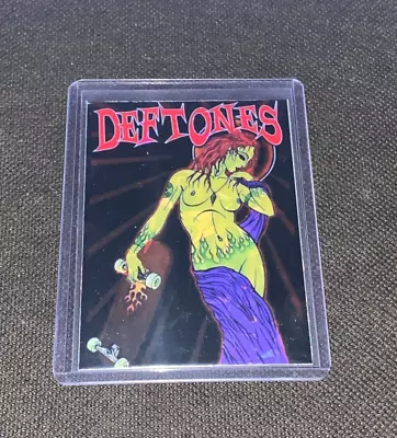 $9.99 • Buy Deftones Mini Concert Poster Card In Toploader Memorabilia Cd