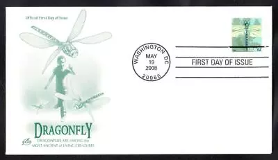 2008 DRAGONFLY Stamp Artcraft First Day Cover B5869 • $3.95