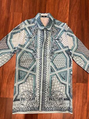 Gianni Versace Mens Baroque Print Shirt • $480