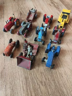 Vintage Matchbox Corgi Dinky Tractors • £12.50