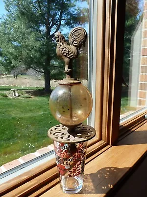 Antique Weathervane Rooster W/ Lighting Ball • $39.95