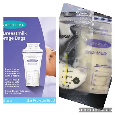 Breast Milk Storage Bags • £10