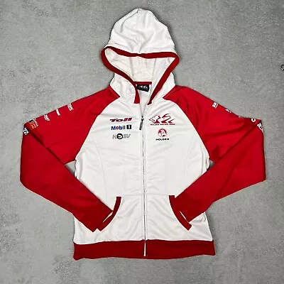 Holden Racing Team Hoodie Jacket Women Medium M Full Zip Long Sleeve White/Red • $29