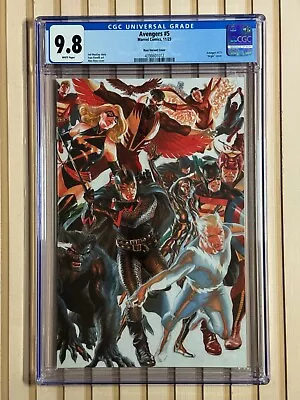 Avengers #5 2023 Marvel Comics 1st Print Alex Ross Variant CGC 9.8 • $0.99