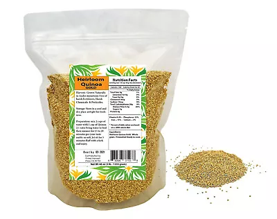 Organic Quinoa GOLD Whole Grain Non GMO Bulk Vegan • £86.85