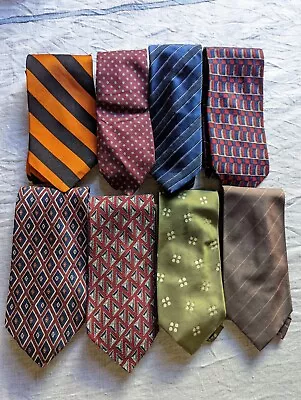 Lot Of 8 Silk Ties Talbott J. Crew Tino Cosma J. Z. Richards & XMI Nordstrom • $19.99