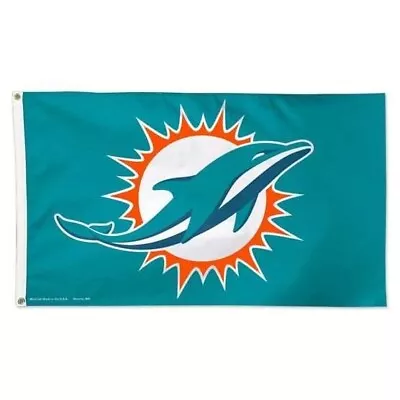 Miami Dolphins 3x5 Foot Banner Flag • $13