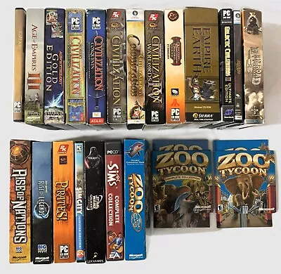 Various Classic PC Computer Games - Discounts For Purchases Of Two Or More! • $8