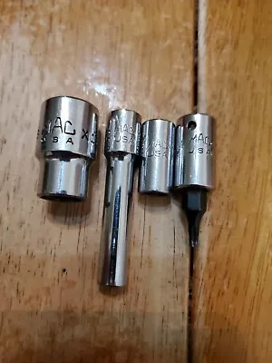 Mac Tools Mixed Sockets For Parts Lot Of 4 • $18