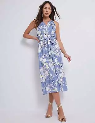 KATIES - Womens Dress - Blue - Midi Dresses - Sleeveless - Women's Clothing • $94.99