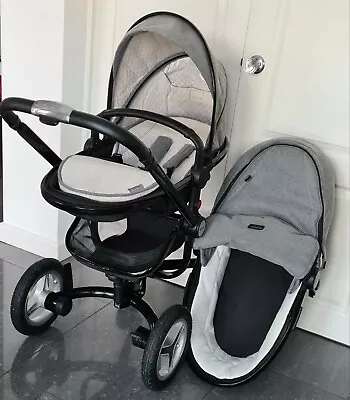 £420 • Buy Silver Cross Surf 2 Special Edition Pushchair,Pram,Seat&Carry Cot,etc- Eton Grey