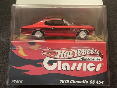 $49.95 • Buy Hot Wheels 1/43 American Classics Spectraflame Red 1970 Chevelle Ss 454