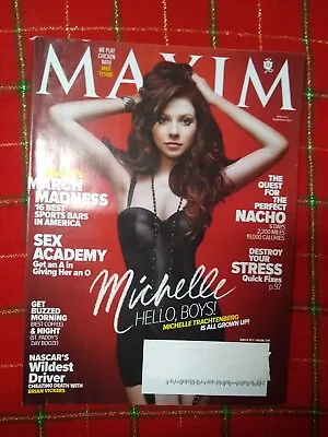 Maxim Magazine #159 March 2011 Michelle Trachtenberg  • $5