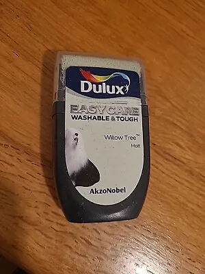Dulux Matt Tester Paint Easycare Washable & Tough 30ml Willow Tree A Little Used • £2
