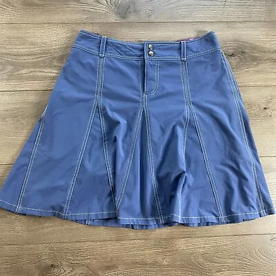 $24.97 • Buy Athleta Skort Womens 6 Blue Whatever Skirt Outdoor Activewear Athleisure Stretch