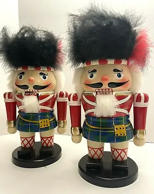 VNTG (2) Bombay Company Stout Nutcrackers 11.5  Tall In Store Boxes - Christmas  • $21.99