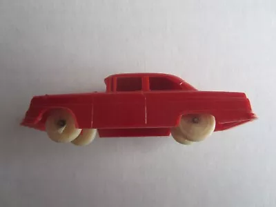 Vintage Plastic F. & F. Mold 3 Inch Red Ford Tudor • $10