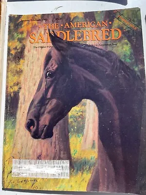American Saddlebred Magazine - Vintage Show Horse And Hackney Ponies Jan 1992 • $8.70