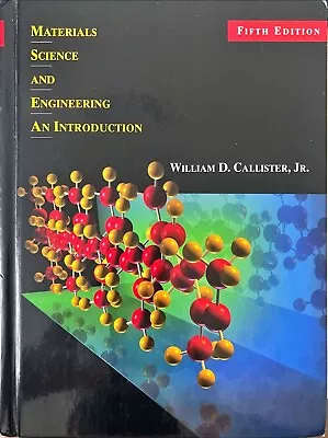 LIKE NEW Materials Science And Engineering An Introduction 5th Edition • £6