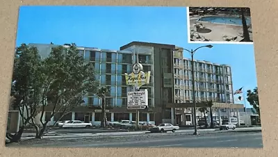 Vintage Unused Postcard Royal Inn Hotel Of Oakland Airport Oakland Cal. • $2