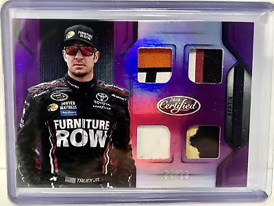 Martin Truex Jr. 2016 Panini Certified Racing Quad Relic #4/10 • $25