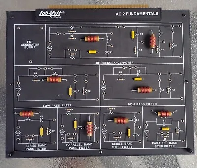 Lab-Volt 91004-20 AC 2 Fundamentals Circuits Board Electronics FACET  • $69.99
