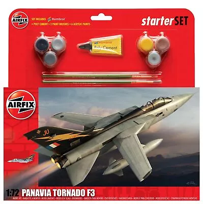 Airfix Model Kit #55301 1/72 Panavia Tornado F3 Gift/Starter Set • $42.95