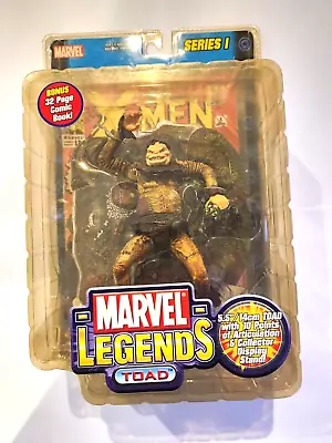 ToyBiz Marvel Legends Series 1 Toad 6  Action Figure 2002 NIB *See Description* • $69.99