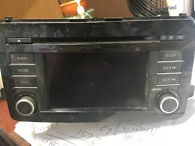 2013-2015 Mazda CX-9 Navigation Nav CD Player HD Radio Receiver W/ Display OEM • $120