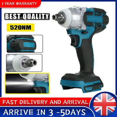 £34.99 • Buy 18V 1/2  Driver Replace For MAKITA DTW285Z Cordless Brushless Impact Wrench