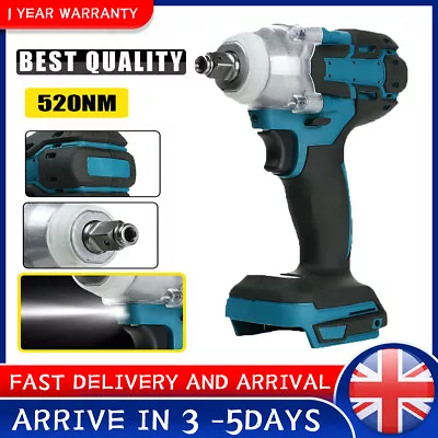 18V 1/2  Driver Replace For MAKITA DTW285Z Cordless Brushless Impact Wrench • £22.99