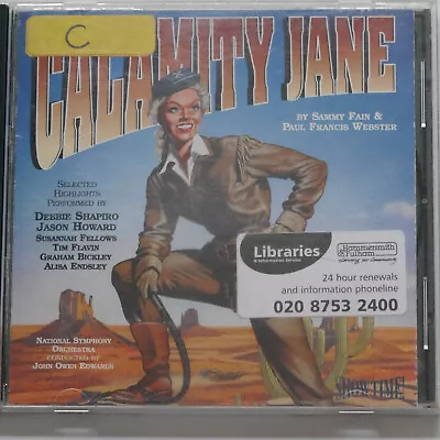 7458 Calamity Jane - Selected Highlights 1995 Debbie Shapiro *EX-LIBRARY* CD • £5.99