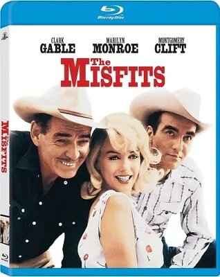 The Misfits [Blu-ray] Clark Gable Marilyn Monroe Montgomery Clift D24 • $7.99