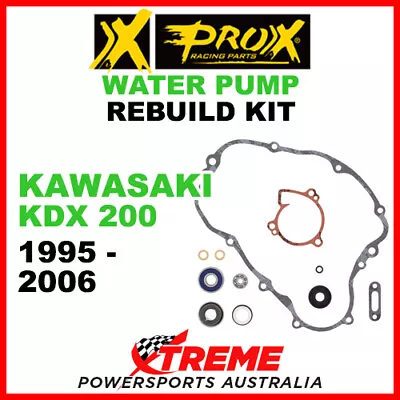 ProX Kawasaki KDX200 KDX 200 1995-2006 Water Pump Repair Kit 33.57.4315 • $62.95